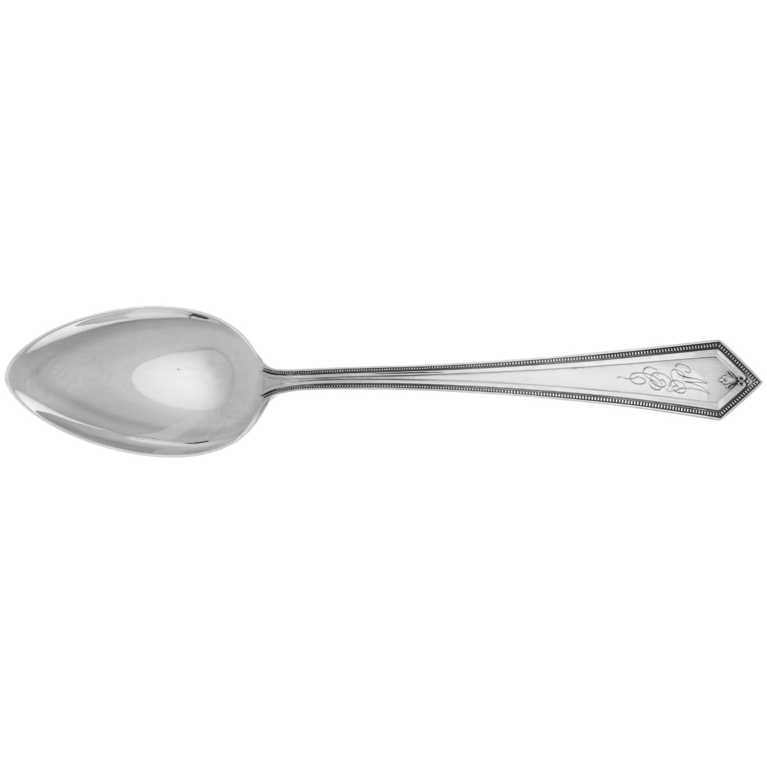 Richmond (Sterling, 1929, Monograms) Teaspoon by Alvin-1