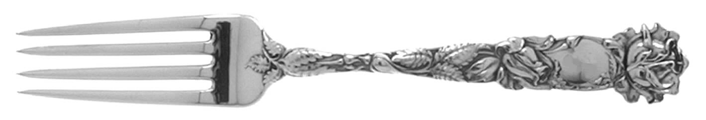 Bridal Rose (Sterling, 1903, Monograms) Fork by Alvin-1