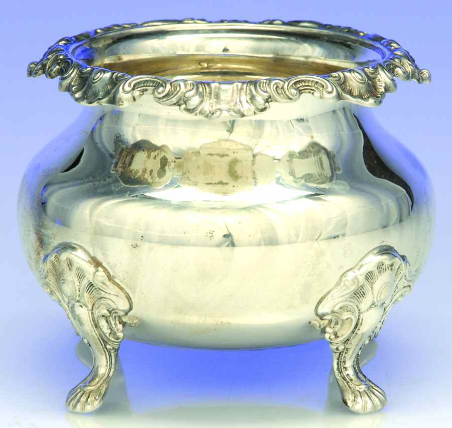 French Scroll (Sterling, 1953, Hollowware) Waste Bowl by Alvin-1