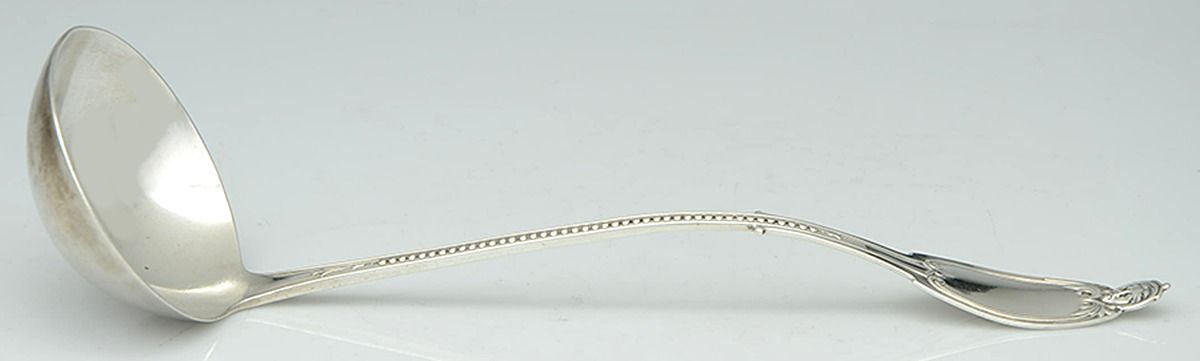 Kenilworth (Sterling, 1850) Large Solid Soup Ladle by Albert Coles-1