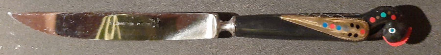 AHF1 (Stainless) Individual Steak Knife Hollow Handle by S&A Haddad-1