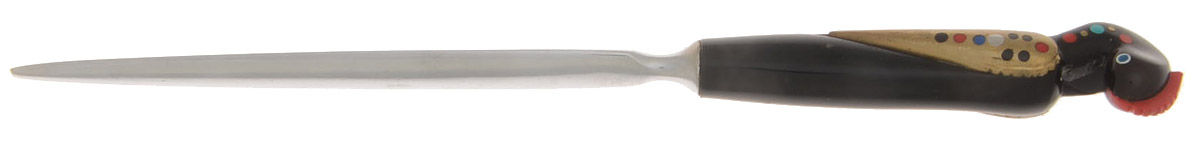 AHF1 (Stainless) Letter Opener with Stainless Blade by S&A Haddad-1