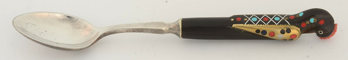 AHF1 (Stainless) Five O'Clock Teaspoon by S&A Haddad-1