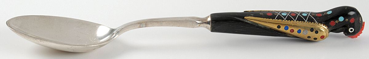 AHF1 (Stainless) Place/Oval Soup Spoon by S&A Haddad-1