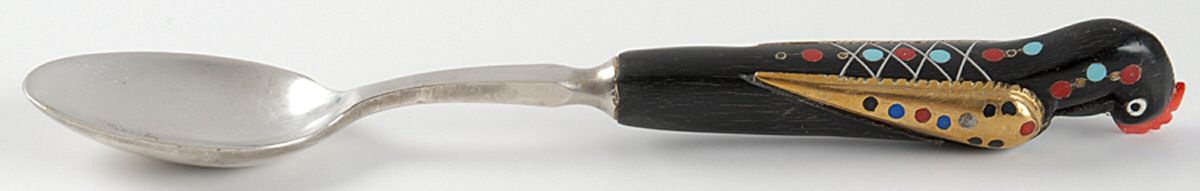 AHF1 (Stainless) Teaspoon by S&A Haddad-1