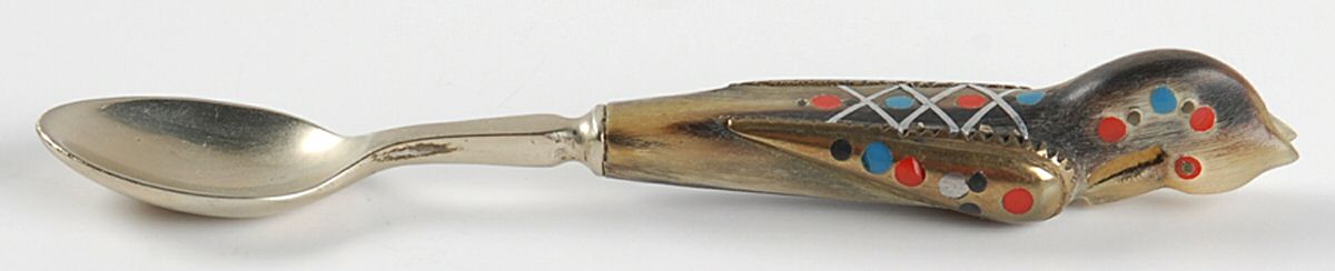 AHF2-Seahorse (Silverplate) Demitasse Spoon by S&A Haddad-1