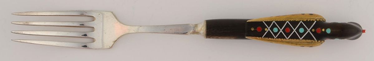 AHF1 (Stainless) Individual Salad Fork by S&A Haddad-1