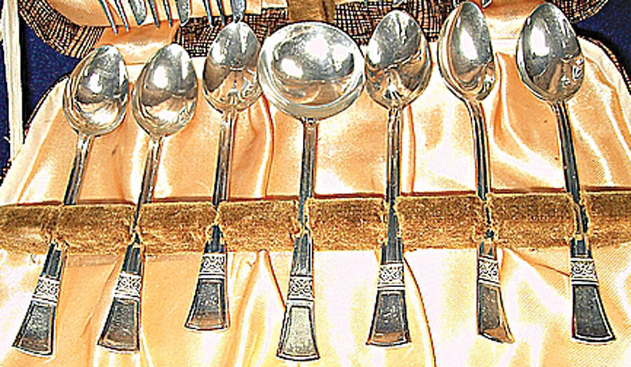 ANV2 (Silverplate) Place/Oval Soup Spoon by Angora Silverplate-1