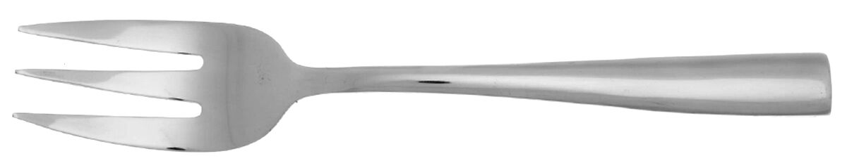 Soho (Stainless) Large Solid Cold Meat Serving Fork by Artisanware Silver-1