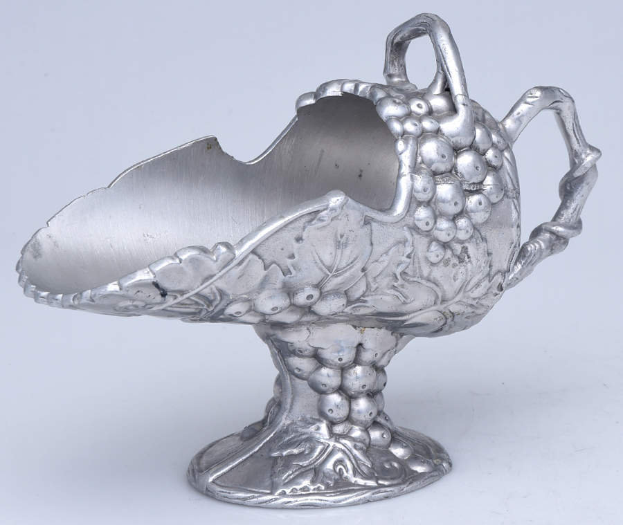 Grape (Aluminum, Hollowware) Sugar Scuttle by Arthur Court-1