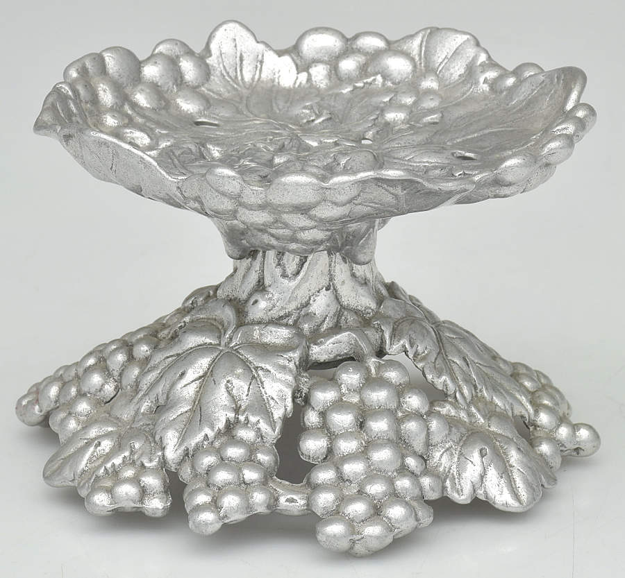Grape (Aluminum, Hollowware) 3" Candlestick by Arthur Court-1
