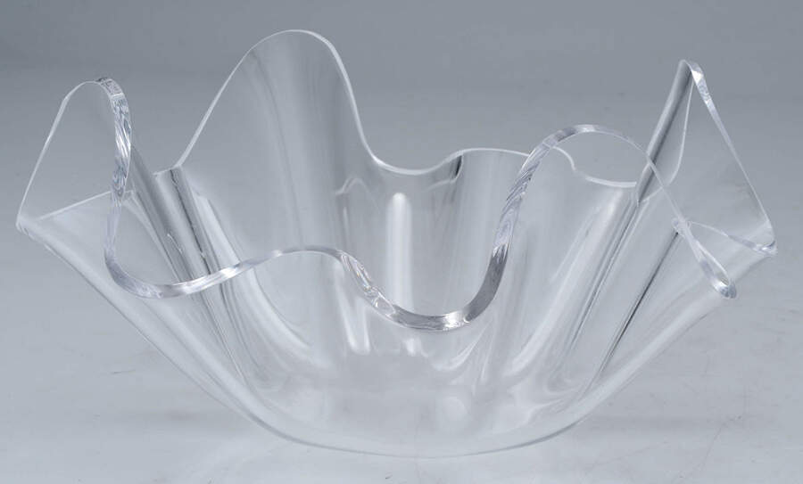 Grape (Aluminum, Hollowware) Acrylic Bowl for 3 Tier Server by Arthur Court-1