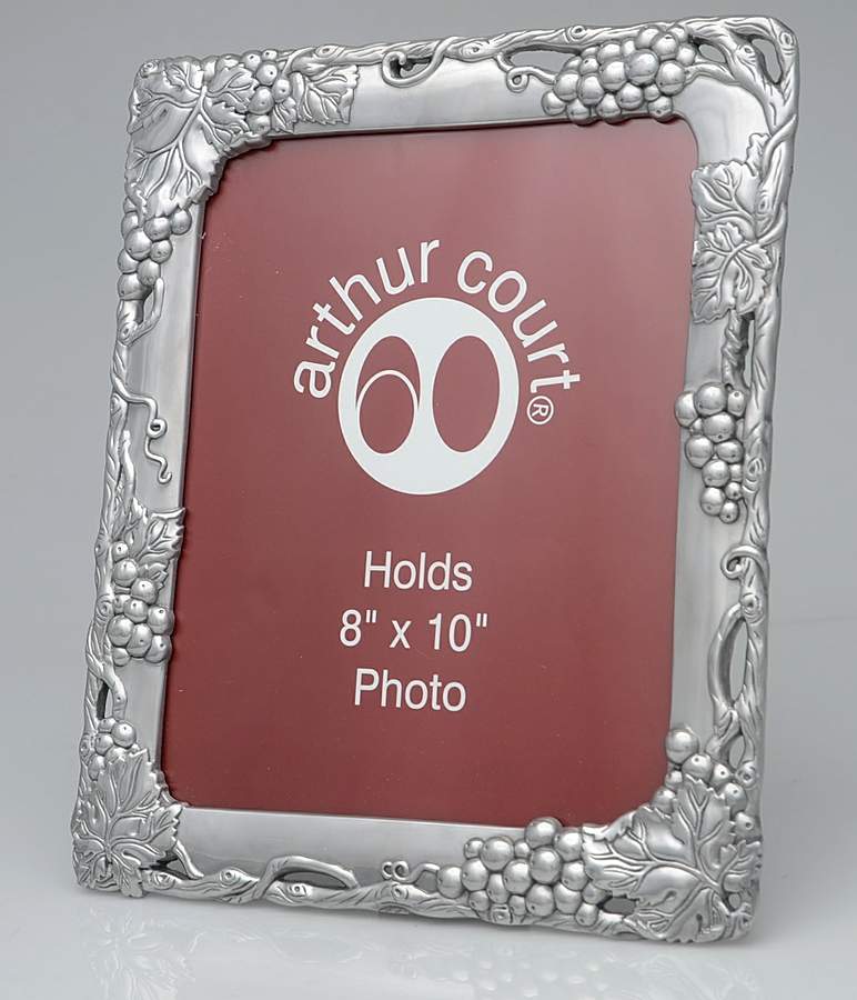 Grape (Aluminum, Hollowware) Frame Holds 8" X 10" by Arthur Court-1