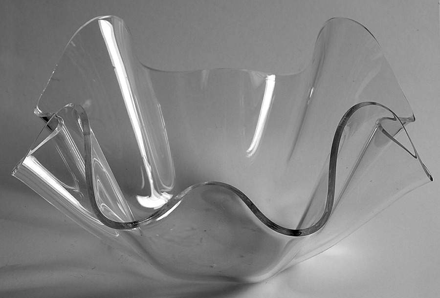 Grape (Aluminum, Hollowware) Acrylic Individual Salad Bowl by Arthur Court-1