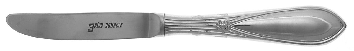 3PL3 (Stainless) Modern Hollow Butter Spreader (Stainless) by 3 Plus-1