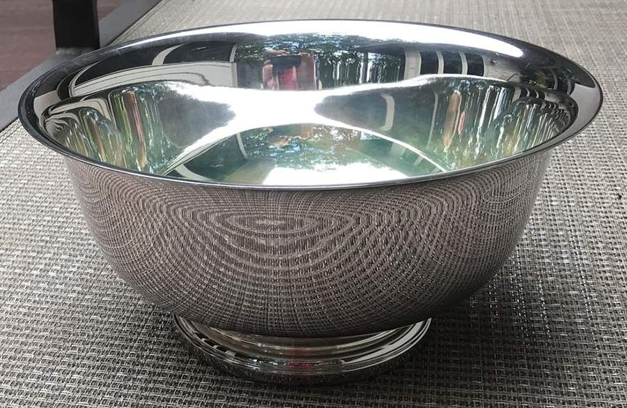 Paul Rever Bowls (Silverplate, Hollowware) Silverplate Paul Revere Bowl by Art Silver -1