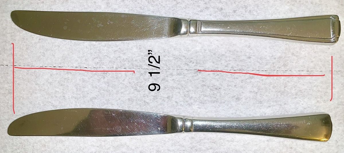 Clarisse (Stainless) Modern Hollow Knife by AMC-1