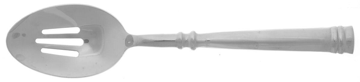 ARN3 (Stainless) Pierced Tablespoon (Serving Spoon) by Artisanware Silver-1