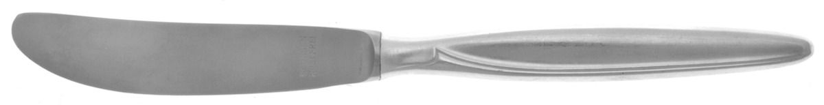 AUE15 (Sterling) Modern Hollow Butter Spreader (Stainless) by Auerhahn-1