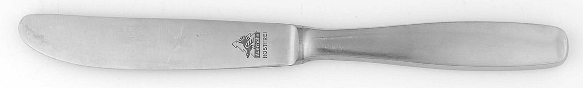 AUE18 (Stainless) Dessert Knife with Stainless Blade by Auerhahn-1