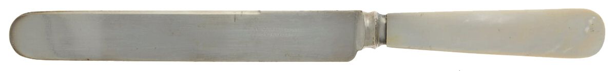 Pearl Handle 2 (Silverplate) Old French Hollow Knife by A. J. Jordan-1