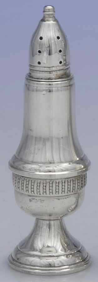 846 (Sterling, Hollowware) Weighted Salt Shaker by AMC-1