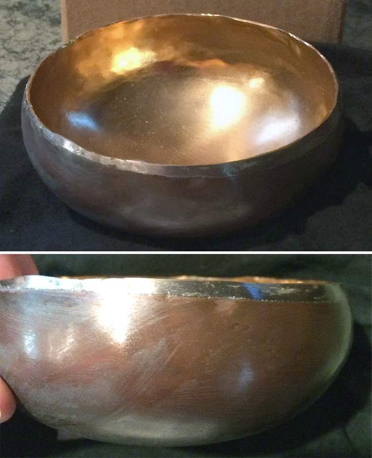 Sona (Gold Electroplate, Hollowware) 4" Round Bowl by Michael Aram-1
