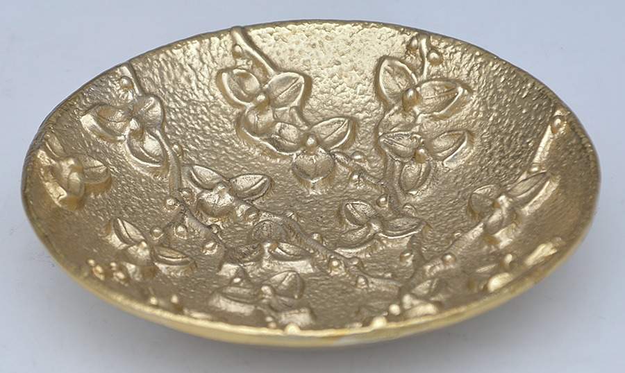 Bittersweet (Aluminum, Hollowware) Catch All Tray by Michael Aram-1