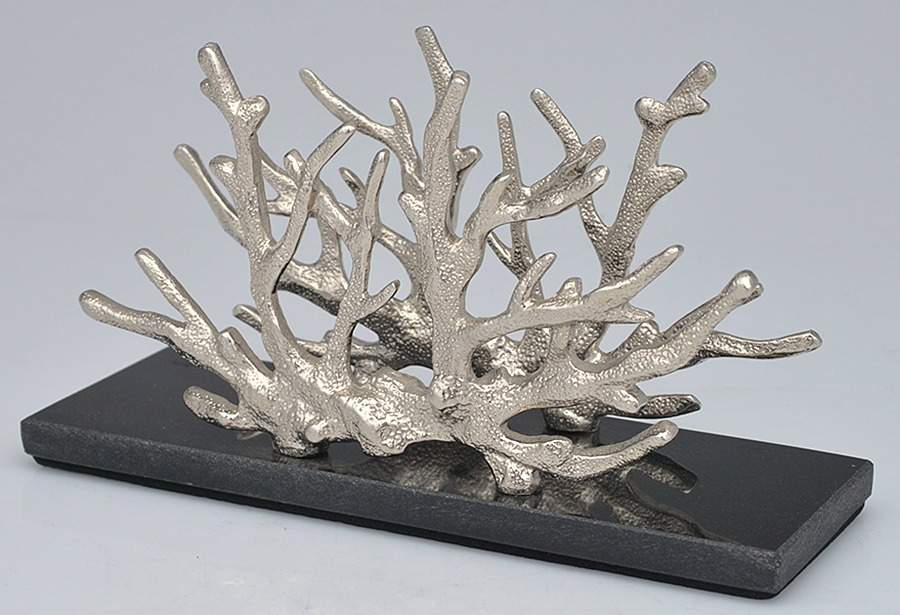 Ocean Reef (Aluminum Hollowware) Napkin Holder by Michael Aram-1