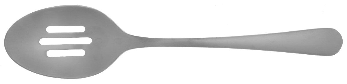 Ghent Satin (Stainless) Pierced Tablespoon (Serving Spoon) by Artisanal Kitchen-1