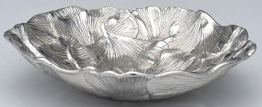 Lotus & Lily (Nickelplate, Hollowware) 6" Bon Bon Bowl by Michael Aram-1