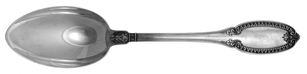 Empire-Impero (Sterling) Tablespoon (Serving Spoon) by Buccellati-1