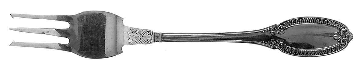 Empire-Impero (Sterling) Cocktail/Seafood Fork by Buccellati-1