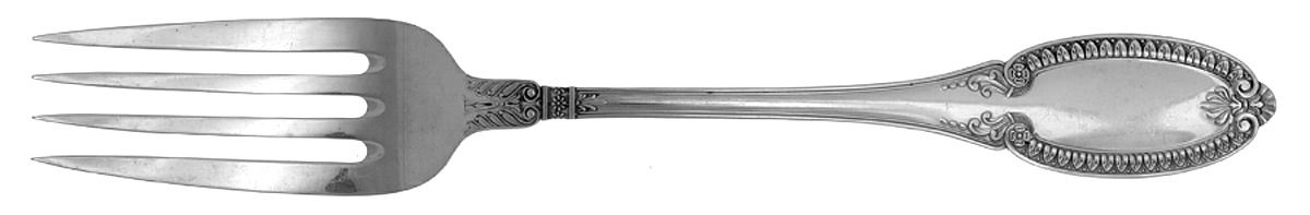 Empire-Impero (Sterling) Solid Serving Fork by Buccellati-1