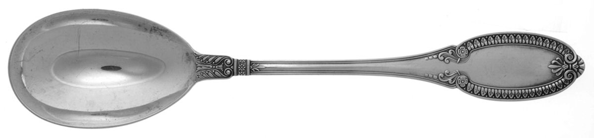 Empire-Impero (Sterling) Solid Salad Serving Spoon by Buccellati-1
