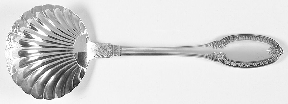 Empire-Impero (Sterling) Solid Shell Berry/Casserole Spoon by Buccellati-1