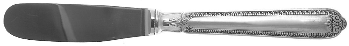 Empire-Impero (Sterling) Modern Hollow Butter Spreader (Stainless) by Buccellati-1