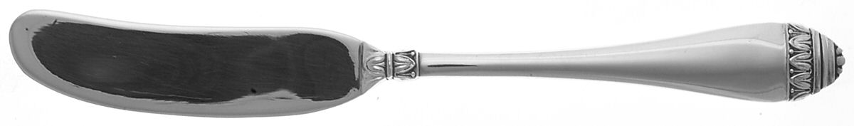 French Empire (Sterling) Flat Handle Butter Spreader by Buccellati-1