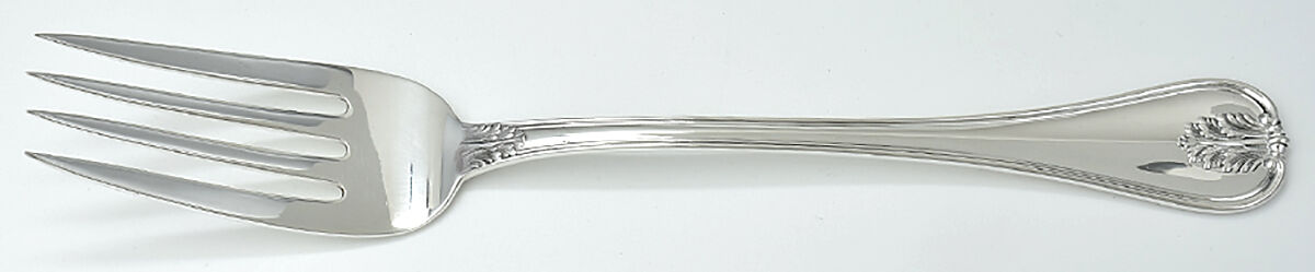 Laura (Sterling) Solid Serving Fork by Buccellati-1