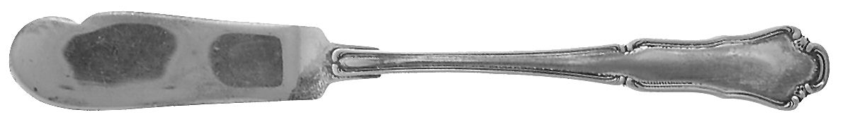 Savoy (Sterling) Flat Handle Butter Spreader by Buccellati-1