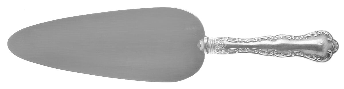 Louis XV (Sterling, 1914) Pie Server with Stainless Blade by Birks Silver-1