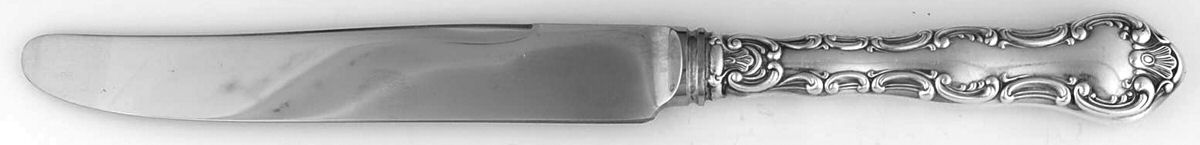 Pompadour (Sterling, 1914, No Monograms) New French Hollow Knife with Bolster by Birks Silver-1