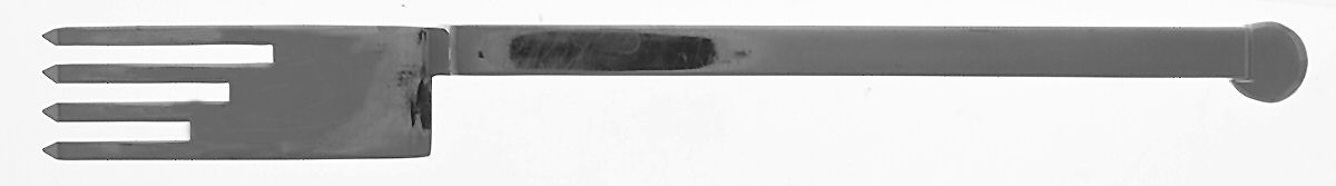 Xum (Stainless) Individual Salad Fork by Bissell & Wilhite -1