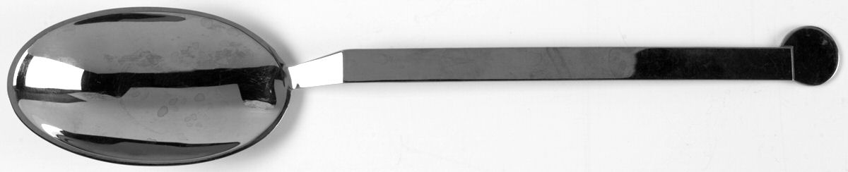 Xum (Stainless) Solid Serving Spoon by Bissell & Wilhite -1