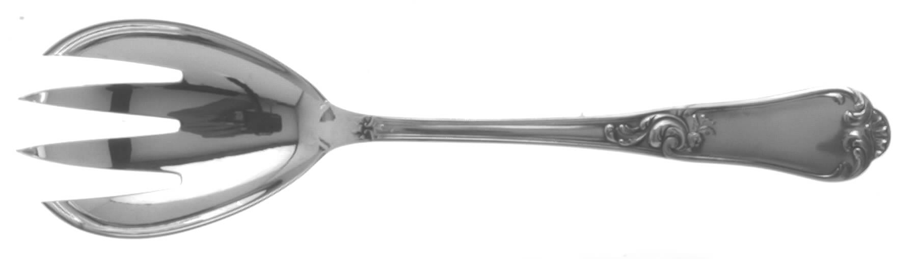 BMN2 (STERLING) Small Solid Serving Fork by Bruckmann & Sohne-1