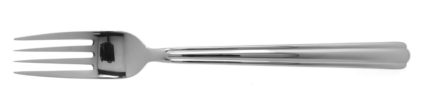 Piazza Gold (Stainless, Gold Accent) Fork by Bremer Silberschmied-1