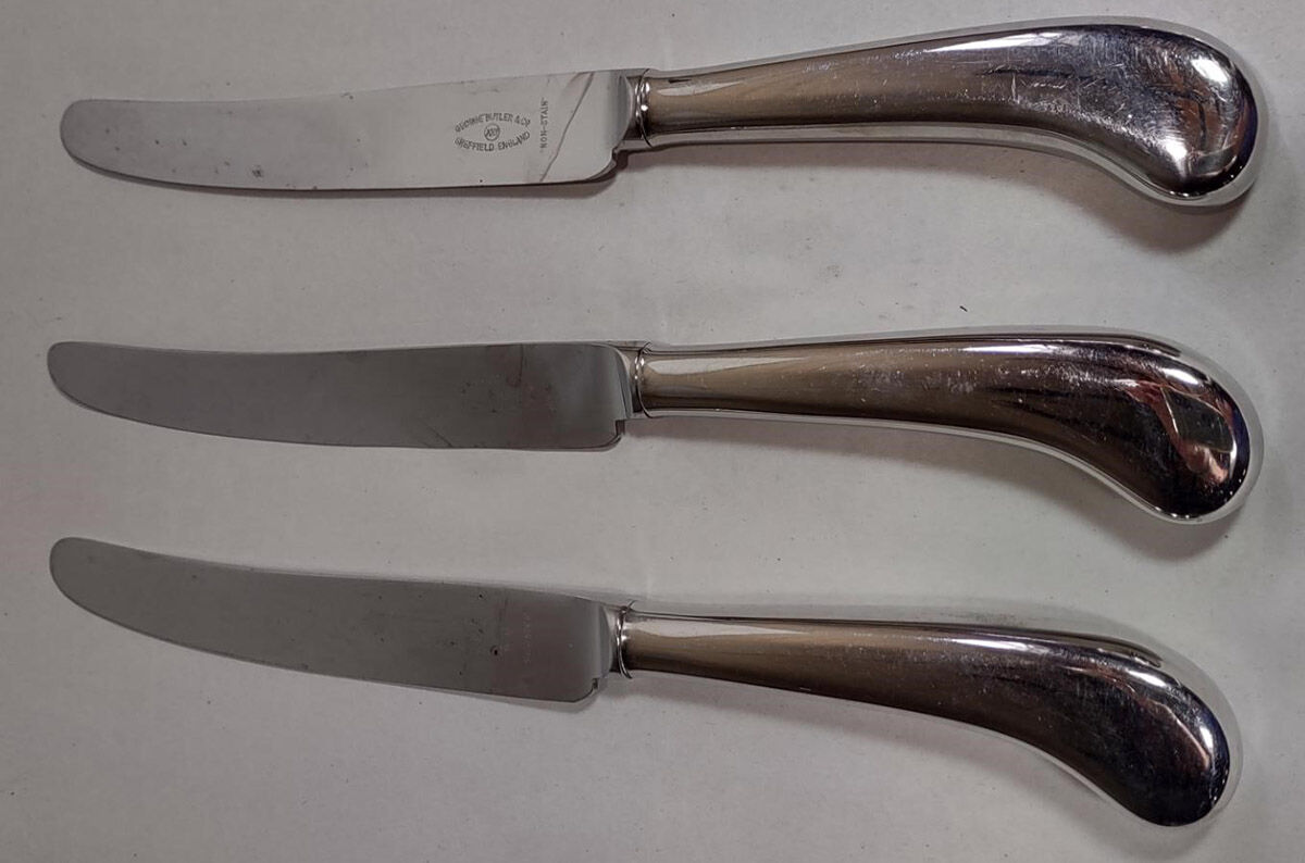 Queen Anne (Stainless) New French Hollow Knife by George Butler-1