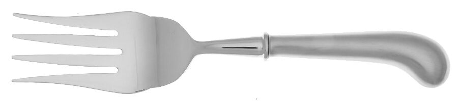 Queen Anne (Stainless) Cold Meat Fork Large, Stainless Tines HC by George Butler-1