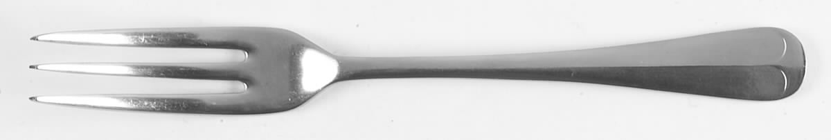 Queen Anne (Stainless) 3-Tine Salad Fork by George Butler-1