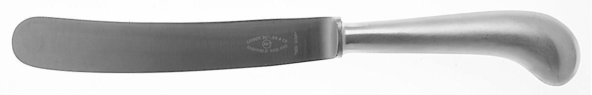 Queen Anne (Stainless) Old French Hollow Pistol Knife by George Butler-1